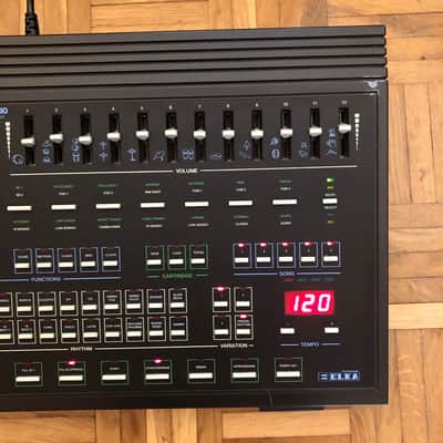 ☆ Rare ☆ Elka Drumstar 80 – Italo Disco Drum machine + RAM Card and Manuals! The Italian Linn Drum! image 6