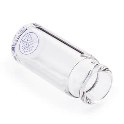 Dunlop 274 Blues Bottle Heavy Wall Small Clear Slide image 2