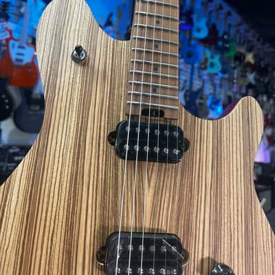 EVH Wolfgang Standard Exotic Zebrawood Electric Guitar - Natural Authorized Dealer! FREE PLEK! image 3