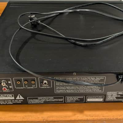 Denon DCM-370 5-Disc Carousel CD Changer — Audiophile HDCD Player with Original Matching Box & Manual image 5