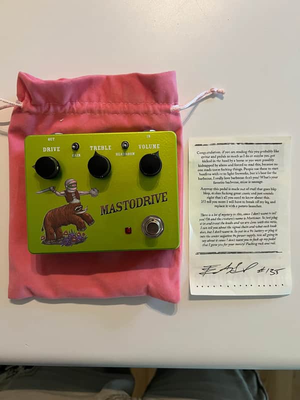 Dirty B. Hinds Mastodrive Limited Edition Overdrive #135 of 250 made in box w/all box candy MINT image 1