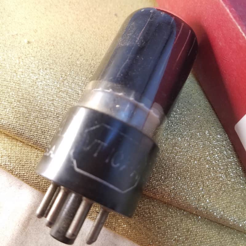 Ken-Rad VT-107A tNOS AT1000 TESTED Vacuum Tube military Premium Beam Power 6V6 1942-1948 image 1
