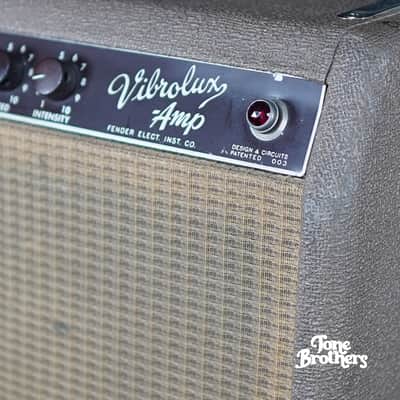 CLEAN! 1962 Fender Vibrolux Brownface image 7