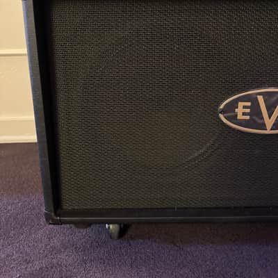 EVH 5150 III EL34 50-Watt 2x12" Guitar Speaker Cabinet 2017 - Present - Black image 2