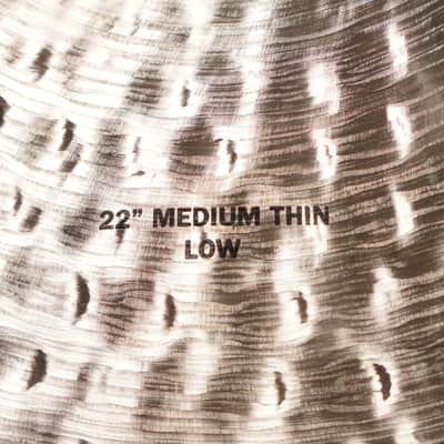 Zildjian 22" K. Constantinople Medium Thin Low Ride Cymbal - 2372g image 3
