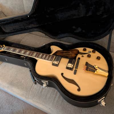 Ibanez AG100-NT Artcore Custom 2008 - Natural Semi hollow body Jazz Guitar image 2