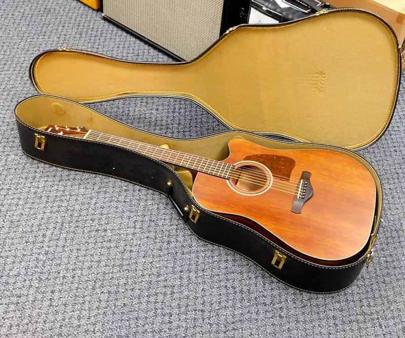 2017 Ibanez AW54CE Artwood Dreadnought Acoustic-Electric Guitar w/Case! VERY NICE!!! image 1