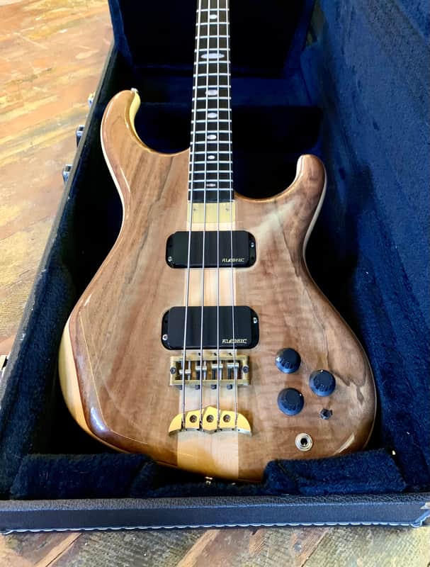 Alembic Elan IV bass guitar c 1992 Natural original vintage USA 4 image 1