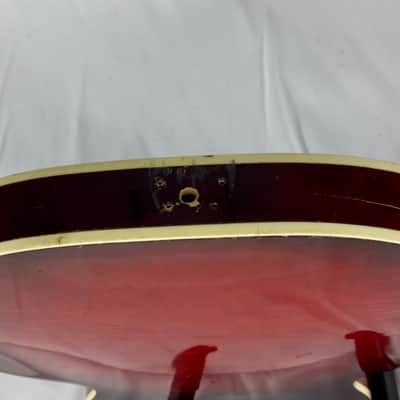 Harmony H-78 Hollow Body Electric Guitar Body  1964 Red Burst image 20