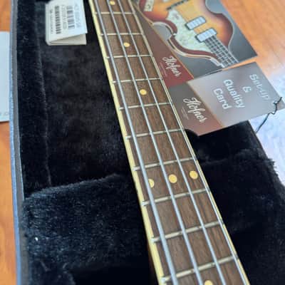 Hofner President Bass 500/5 2000s - Ct sunburst image 5