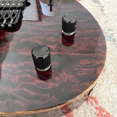 Sherman Custom 7 String 2013 - Nitro Purple Quilt image 6