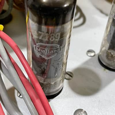 Vintage Knight Tube Integrated Stereo Amplifier 1950's Mullard Tubes image 7