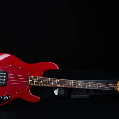Ernie Ball Music Man Sting Ray 2 EQ 1988 - Transcluent Red image 13