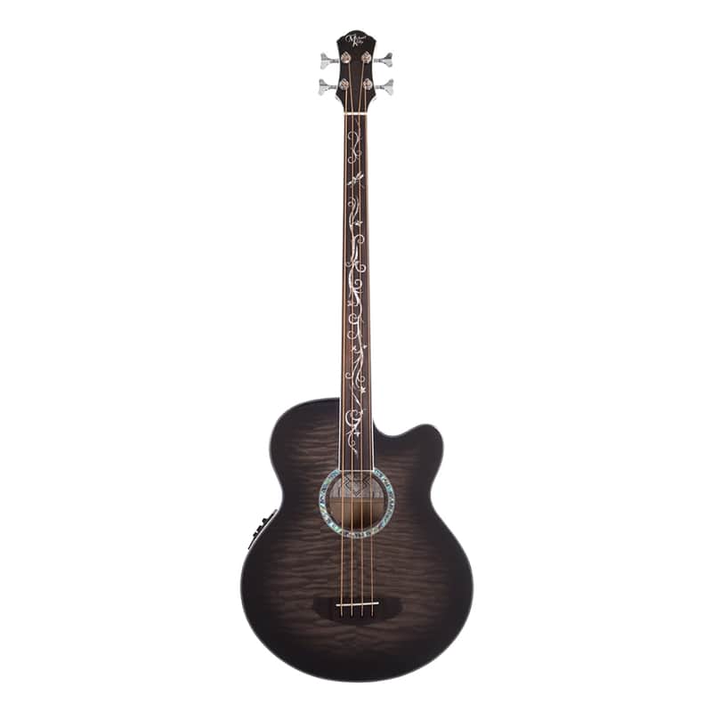 Michael Kelly Dragonfly 4 Fretless Acoustic Bass Guitar (Smoke Burst) *USA Small Business* image 1