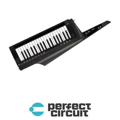 Korg RK-100S 2 37-Key Keytar Synthesizer + MIDI Controller (Black)