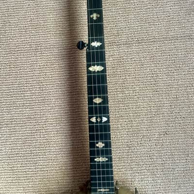 Vintage George Washburn 5-String Banjo circa 1913 w/hard shell case image 2