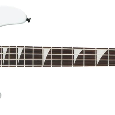 Jackson JS Series Concert Bass JS2 Amaranth FB Snow White image 1