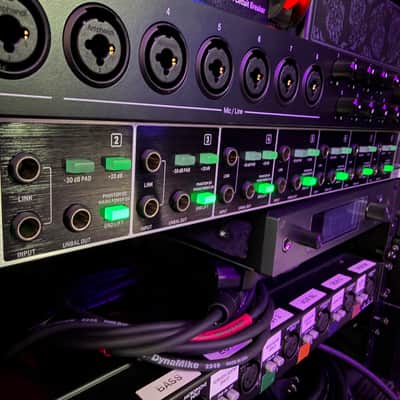 Behringer Ultra-DI Pro DI800 Phantom Powered 8-Channel Direct Box 2010s - Black / Silver image 2