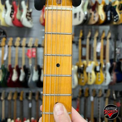 Squier Classic Vibe Stratocaster 40 Th Sonic Blue + Fender Tex Mex Pickups image 4