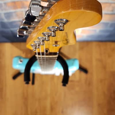 Fender 2000 American Deluxe Stratocaster Rosewood Fretboard Repainted Seafoam Green w/ OHSC, Locking Tuners & Changed Pickups image 6