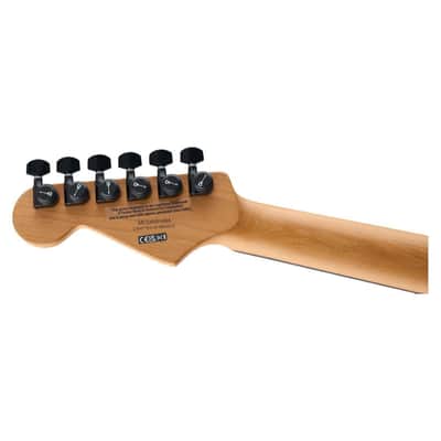 Charvel Pro-Mod Plus San-Dimas Style 1 HH HT E 6-String Right-Handed Electric Guitar with Alder Body and Caramelized Bolt-On Maple Neck (Scorched Earth) image 6