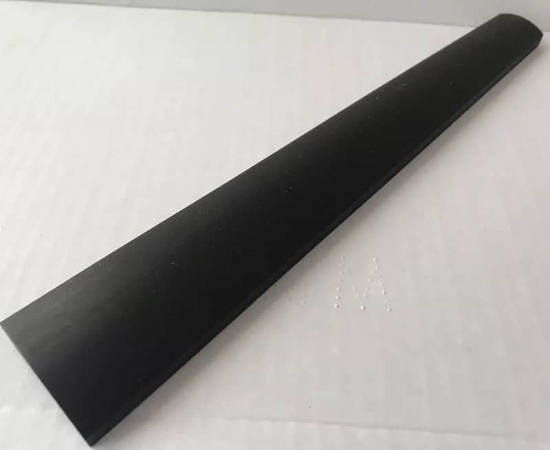 1 Viola Fingerboard Ebony Fingerboard Smooth Shaped & Sanded image 1