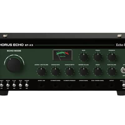 Echo Fix EF-X3 Tape Echo + Analog Chorus - Desktop (Vintage Green) image 1
