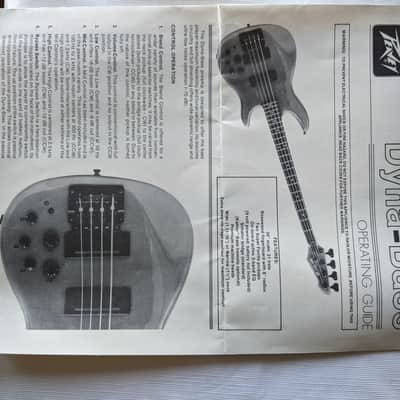 Peavey Dyna-bass 1986 Candy Apple Red image 11