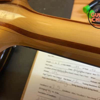 1992 Wal Mk2 5-String Fretless Bass – Walnut Facings, Ebony Board image 17