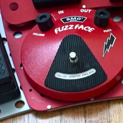 RARE Dunlop SMG2 Mod Fuzz Face guitar effects pedal - 2 germanium circuits, only 51 made U2 The Edge image 1