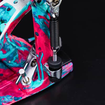 Tama HP900PMCS 50th Limited Iron Cobra Power Glide Single Pedal - Marble Coral Swirl image 8