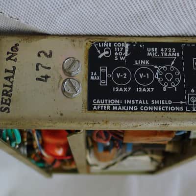 Altec 1566a Tube Microphone Pre Amp Modified From The Record Plant In NYC image 7