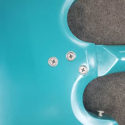 Silvertone model 1413L Vintage "1964-65" Turquoise image 9
