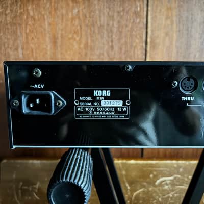 Korg M1R MUSIC WORKSTATION rack-mount module of M1 New internal battery image 6