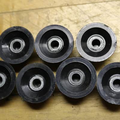Vintage Original Fender Blackface Amp Control Knobs - Lot of 7 image 3
