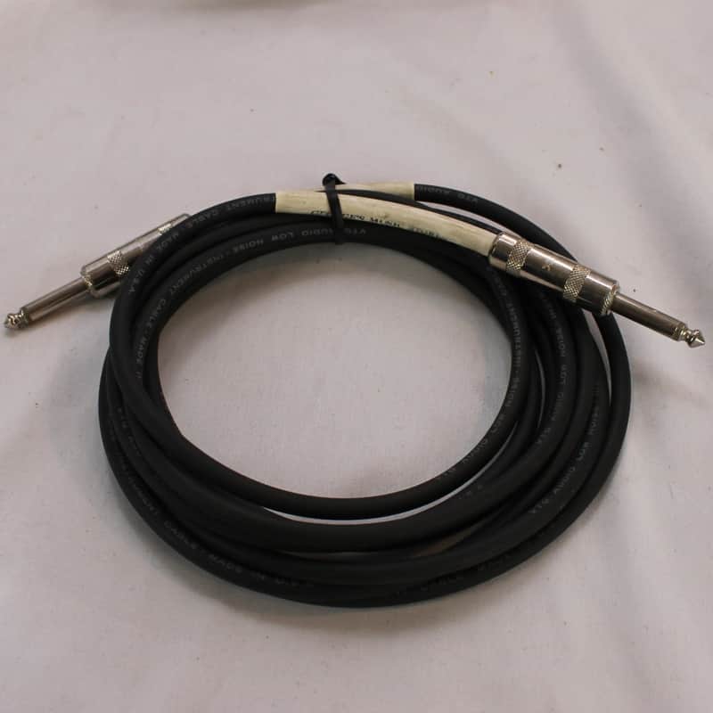 VTG Instrument Cable ~10Ft Mono 1/4" Male to Mono 1/4" Male image 1