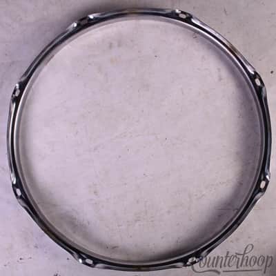 Tama 14"Snare/Floor Tom Drum Batter/Resonant Rim/Hoop Superstar/Imperial Vintage image 5