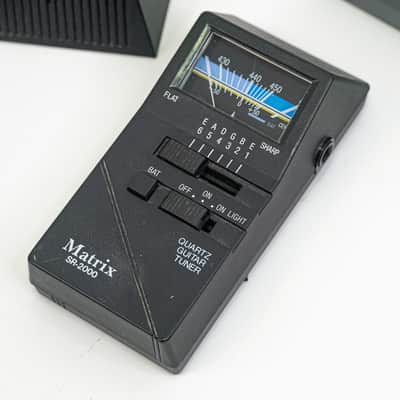 Set of 4 Tuners / Metronomes – Matrix SR-2000 Banana BT-2 Boss TU-8 Seiko DM-20 image 3