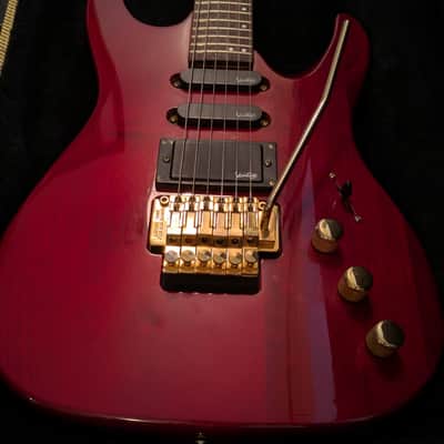 Vantage 718GJT Superstrat – HSS, Floyd Rose, 1990s Vintage, w/ Case (Samick Korea) image 1
