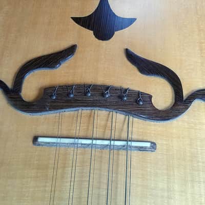 Small double-string Portuguese guitar (Viola de Braga or Viola Braguesa) image 4