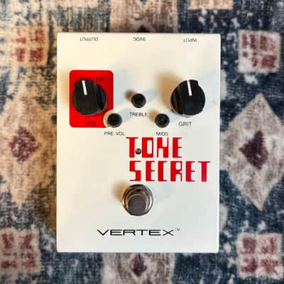Vertex Tone Secret Overdrive Guitar Effect Pedal W/ Box! image 2