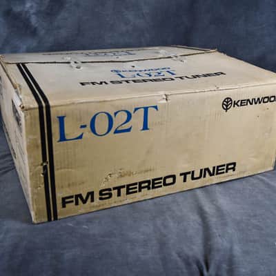 Kenwood L-02T FM Stereo Tuner w/ Original Box In Near Mint Condition image 19