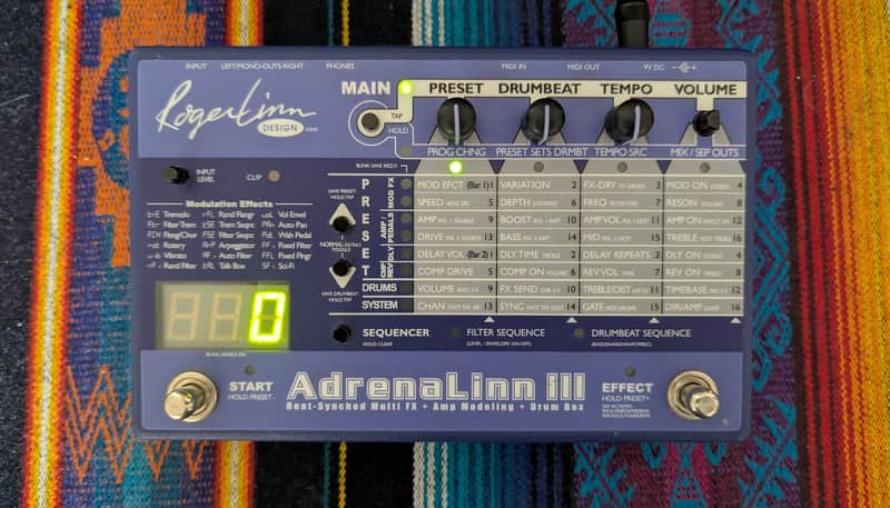 Roger Linn Adrenalinn III 2010s - Indigo | Reverb