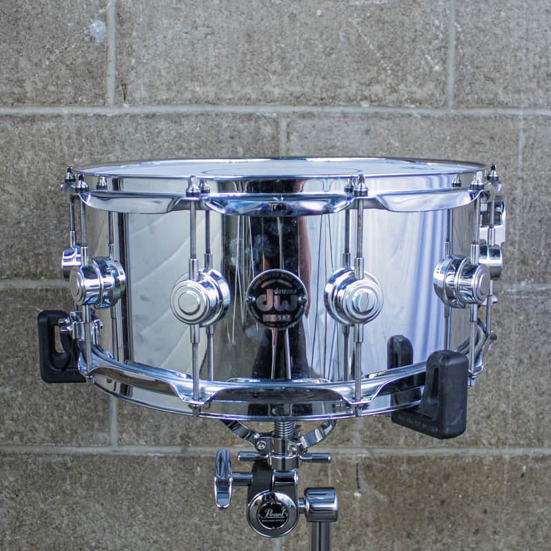 DW Collectors Series Chrome Over Brass 14" x 6.5" image 1