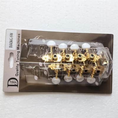 Gold Mandolin 8 String Tuning Pegs Machine Heads image 6