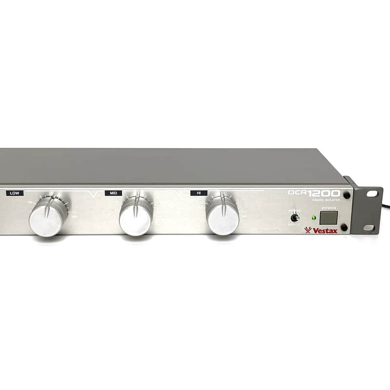Vestax ベスタクス DCR1200 アイソレーター VESTAX DCR-1200 3 BAND アイソレーター - レギュラークラフトレコード