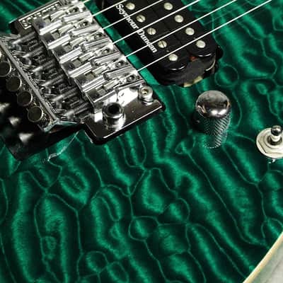 Schecter PA-ZK-1 Shinichi Kobayashi Signature Black Turquoise | Reverb