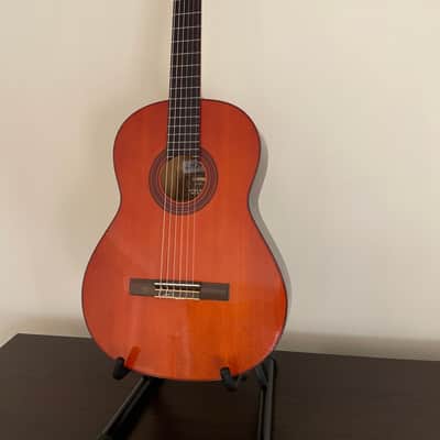 Yamaha G-55-1 classical 1976 red brown image 2