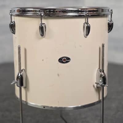 Used Slingerland Concert Tom Set 10/12/13/16 White - Very Good image 8