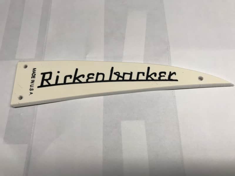 Truss Rod Cover Replacement-White image 1